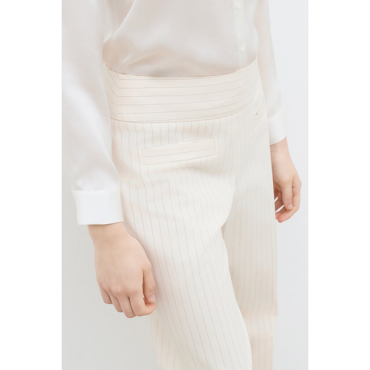 Pantalon large fluide PANTALON PERSIAN creme, CAROLL