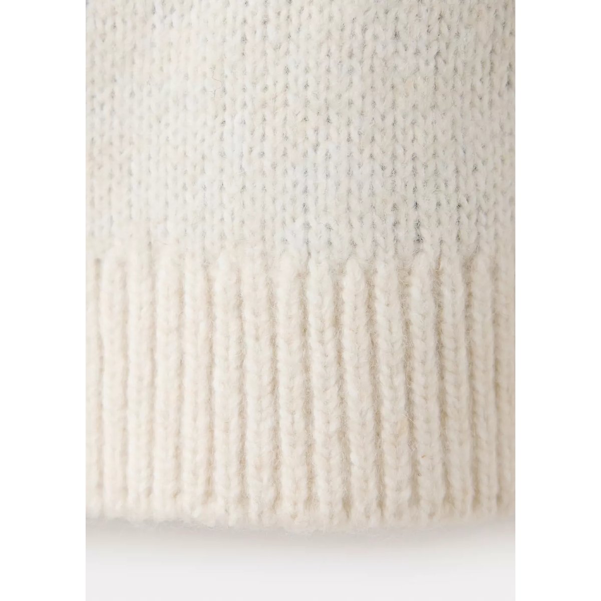 Pull en maille frise beige, MANGO KIDS
