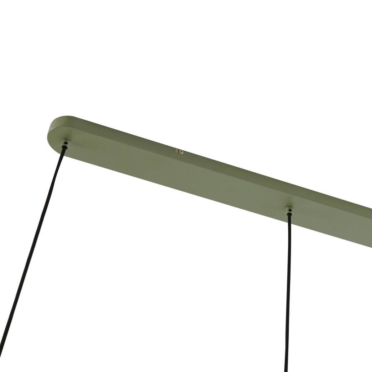 Suspension en métal scandinave, Malisa vert clair, blanc, LUCANDE