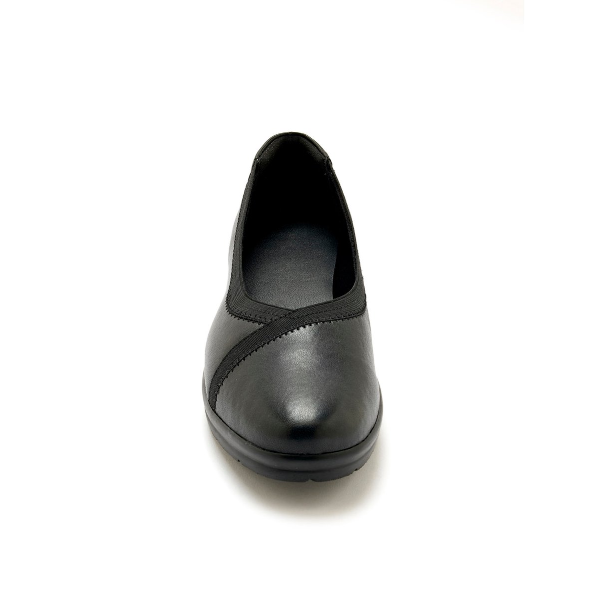 Ballerines semelle amovible noir, PEDICONFORT