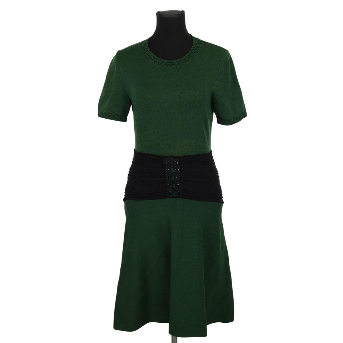 Robe - Très Bon État vert, SANDRO