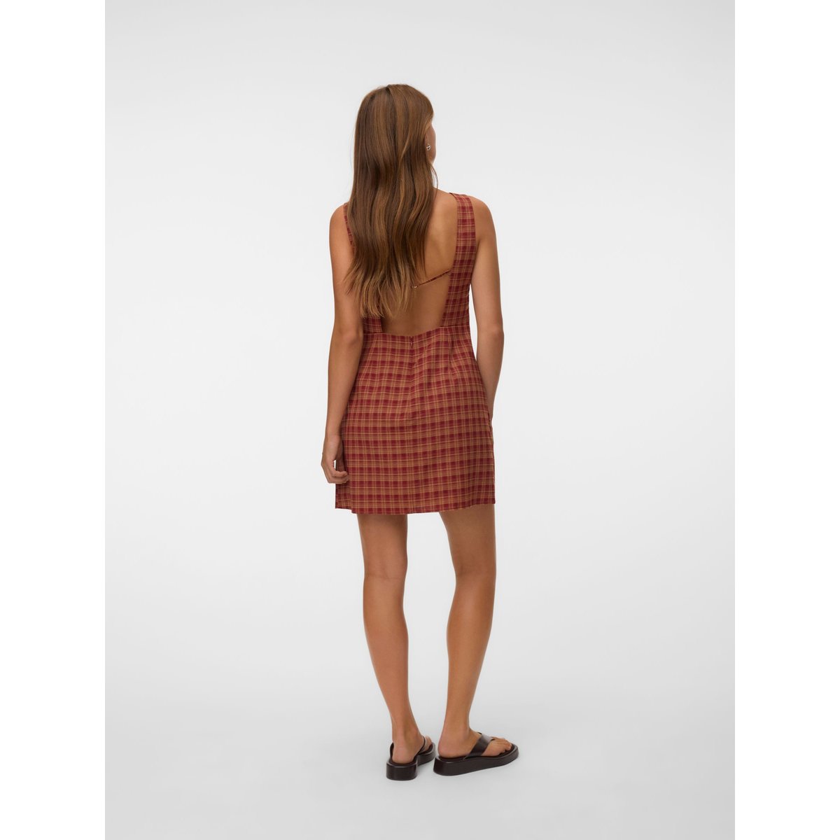 Robe russet brown, VERO MODA