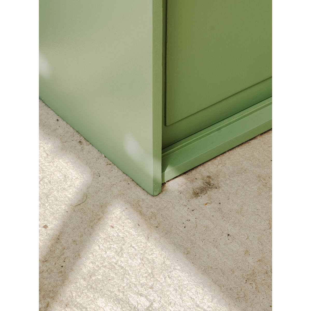 Étagère en bois vert Gaëlle N°879 - Bon état vert, DEBONGOUT