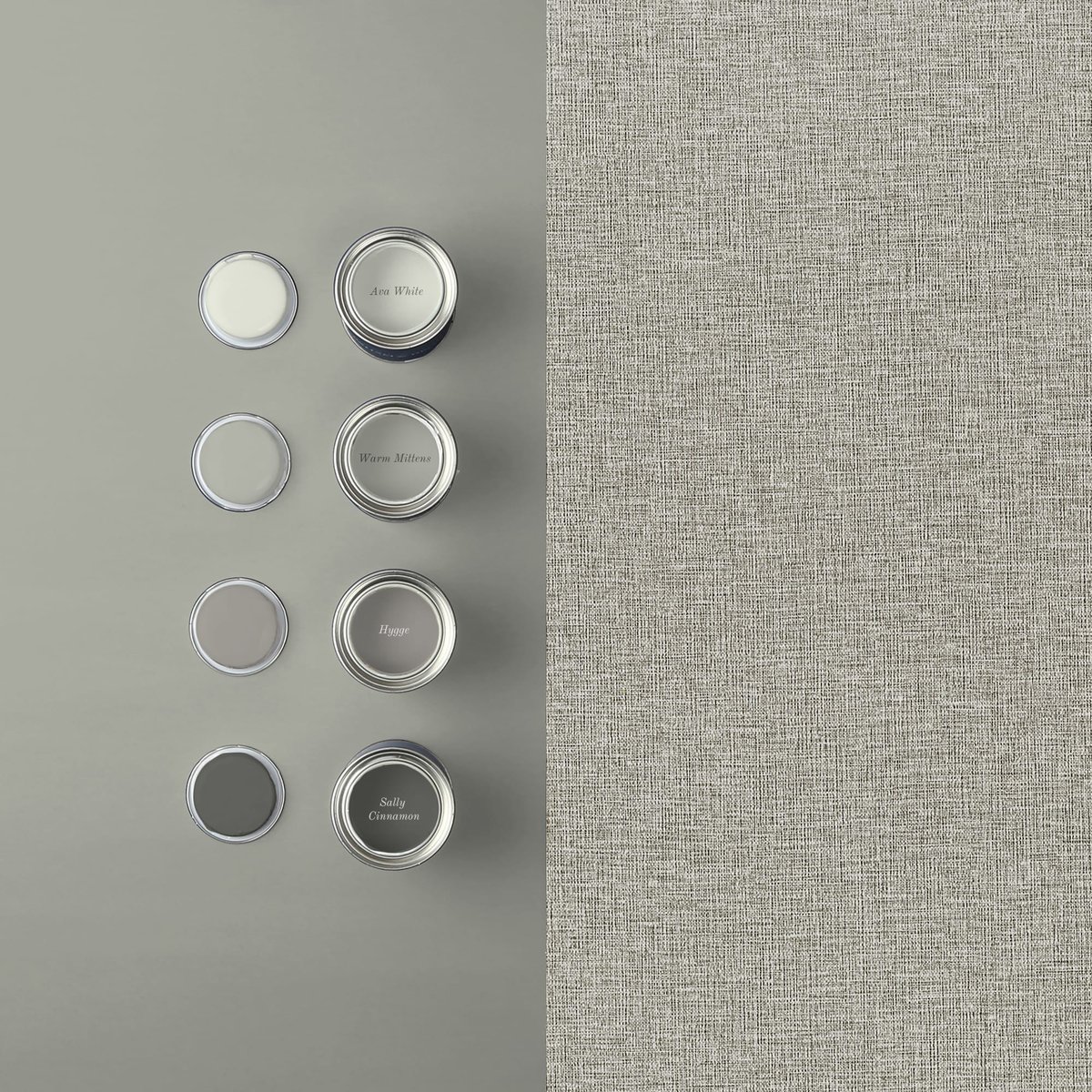 Papier peint Cambric Natural beige, GRAHAM ET BROWN
