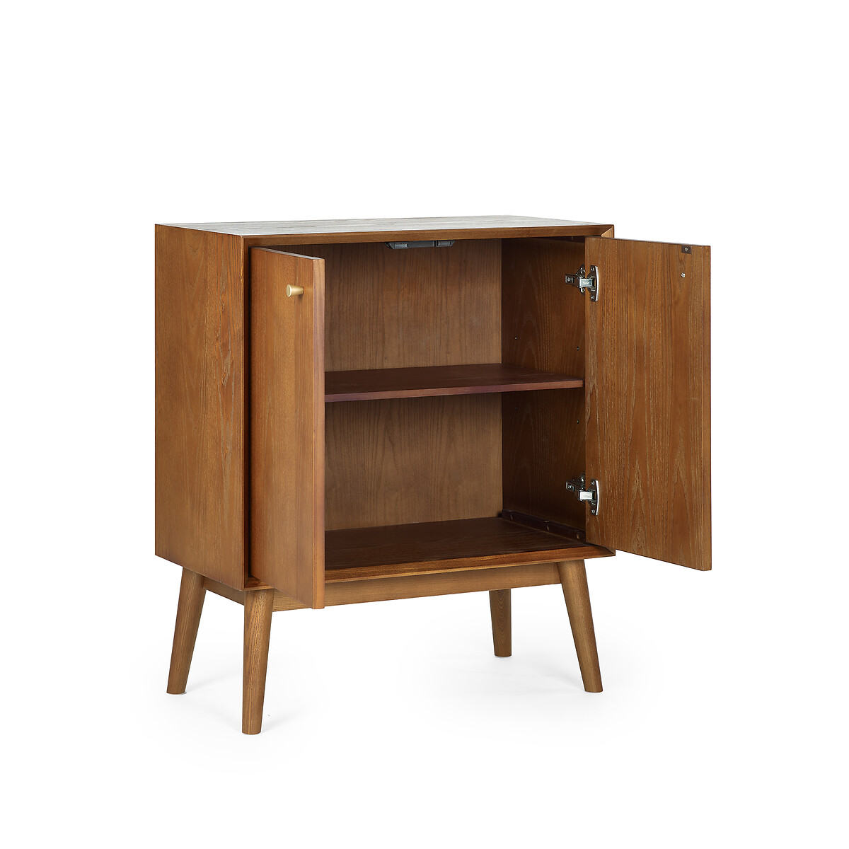 Elijah Retro Ash Wood 2 Door Sideboard auburn, SO'HOME