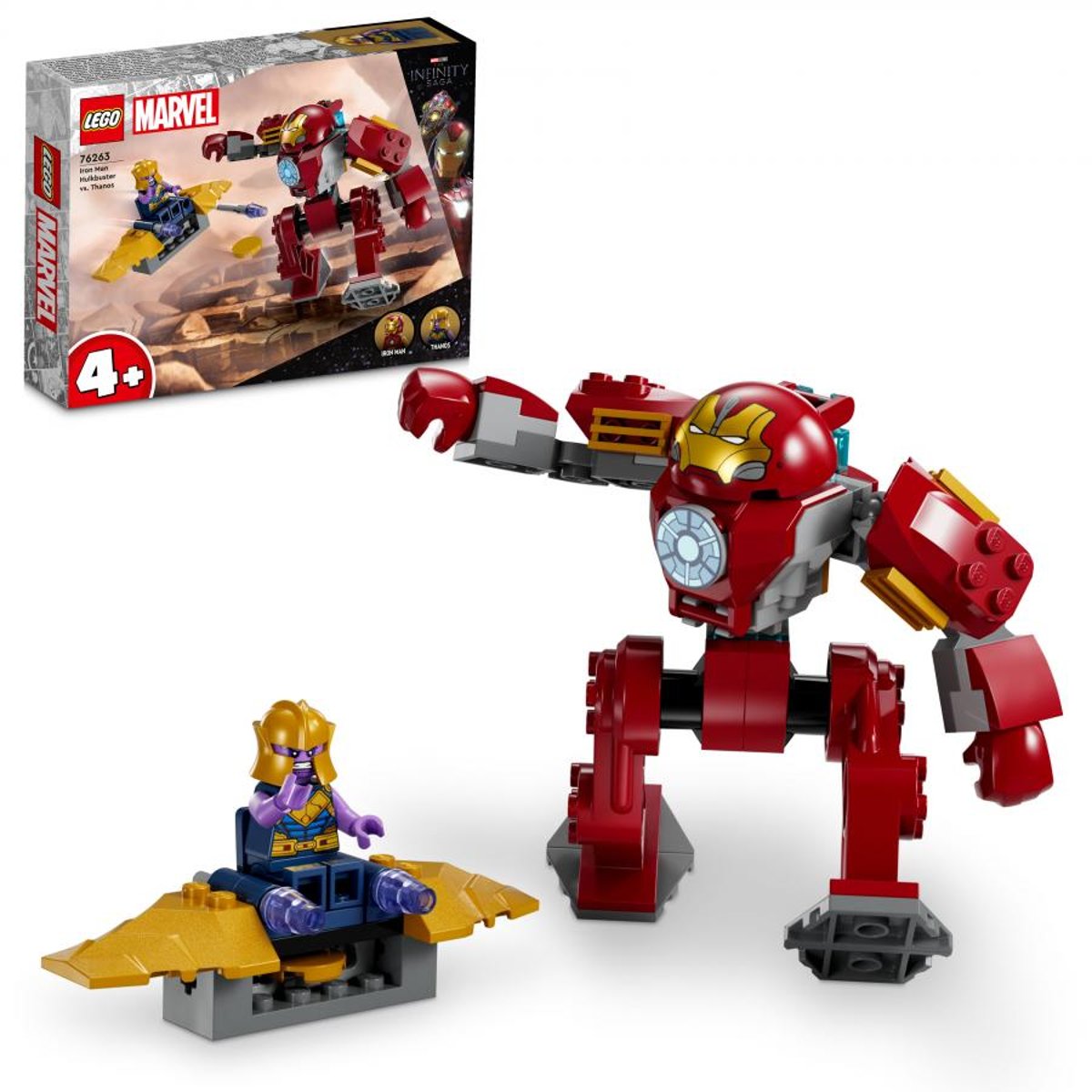 76263 La hulkbuster d Iron man contre thanos couleur unique, LEGO