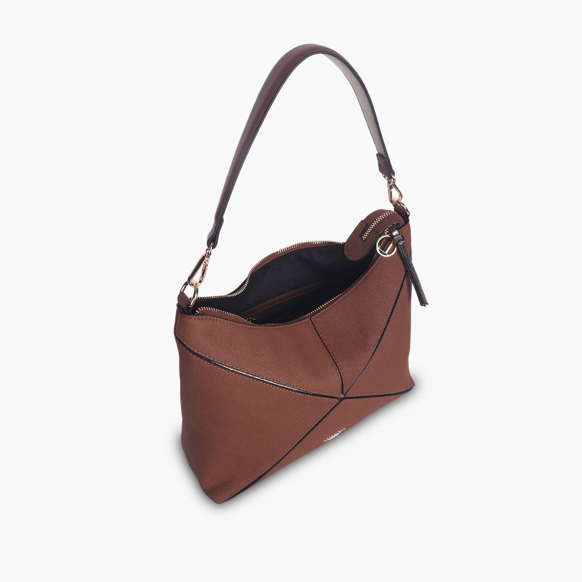 Sac hobo Tamelia cognac,doré, LOLLIPOPS