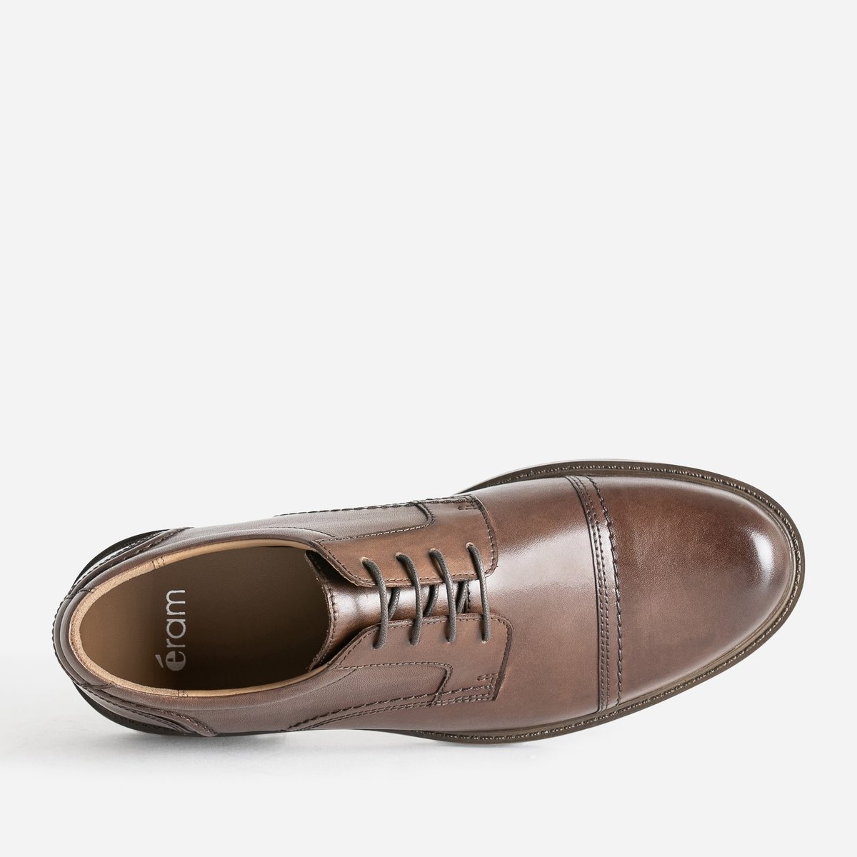 Derby en cuir CARLITO marron, ERAM