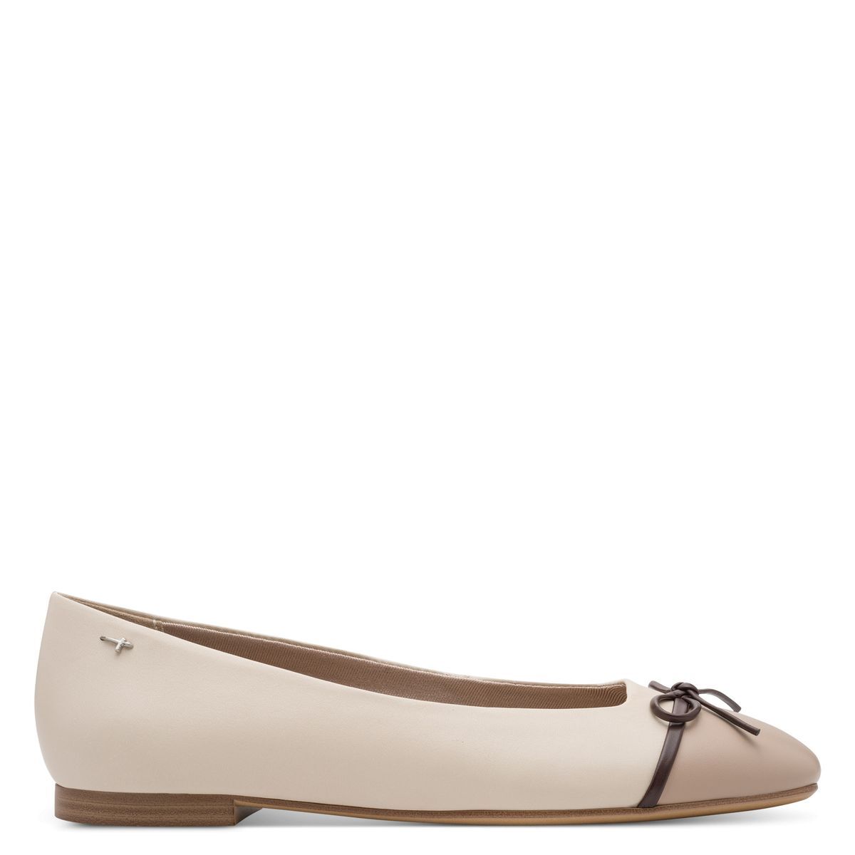 Ballerine plate ivoire, TAMARIS