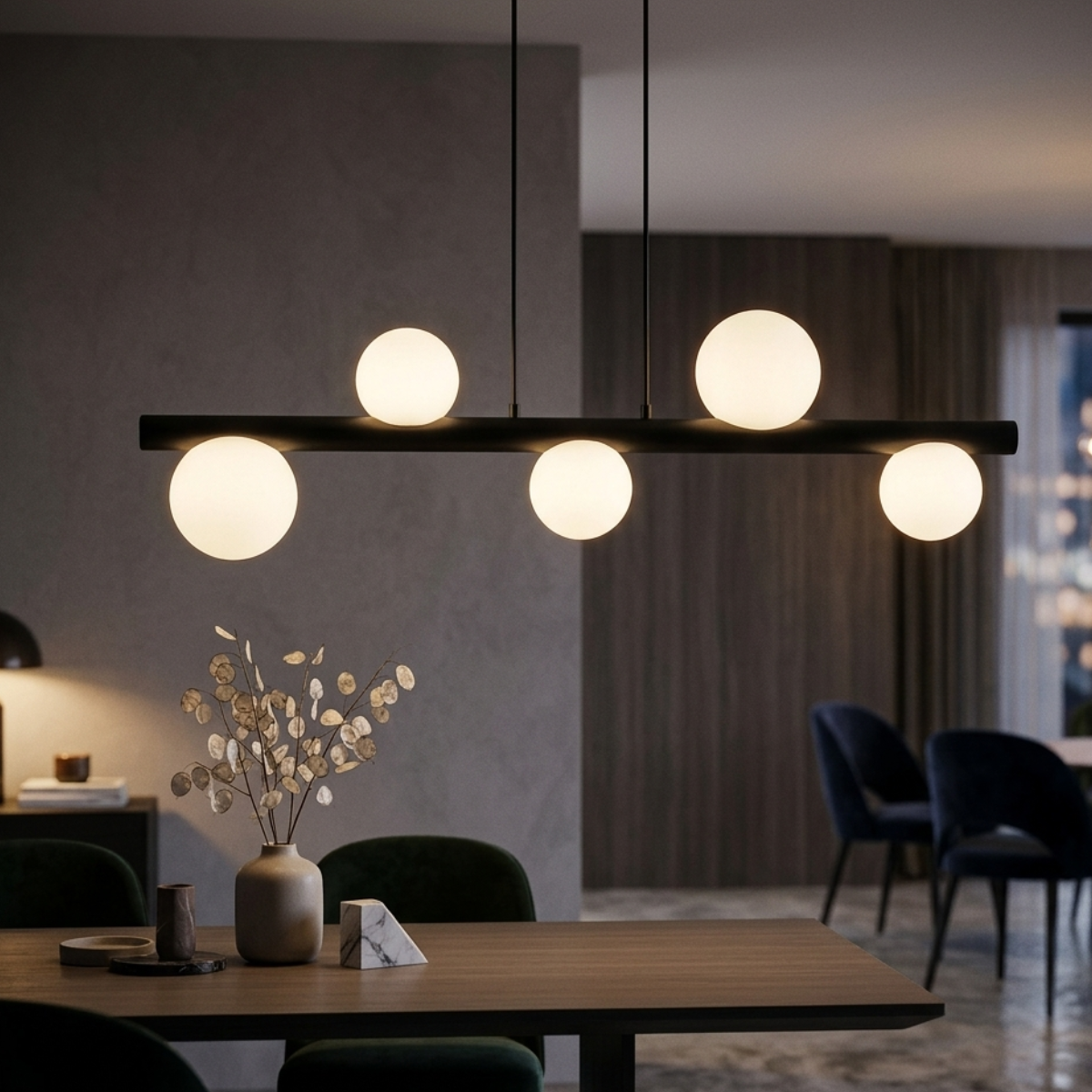 Suspension ANTARES noir, ALTASSINA