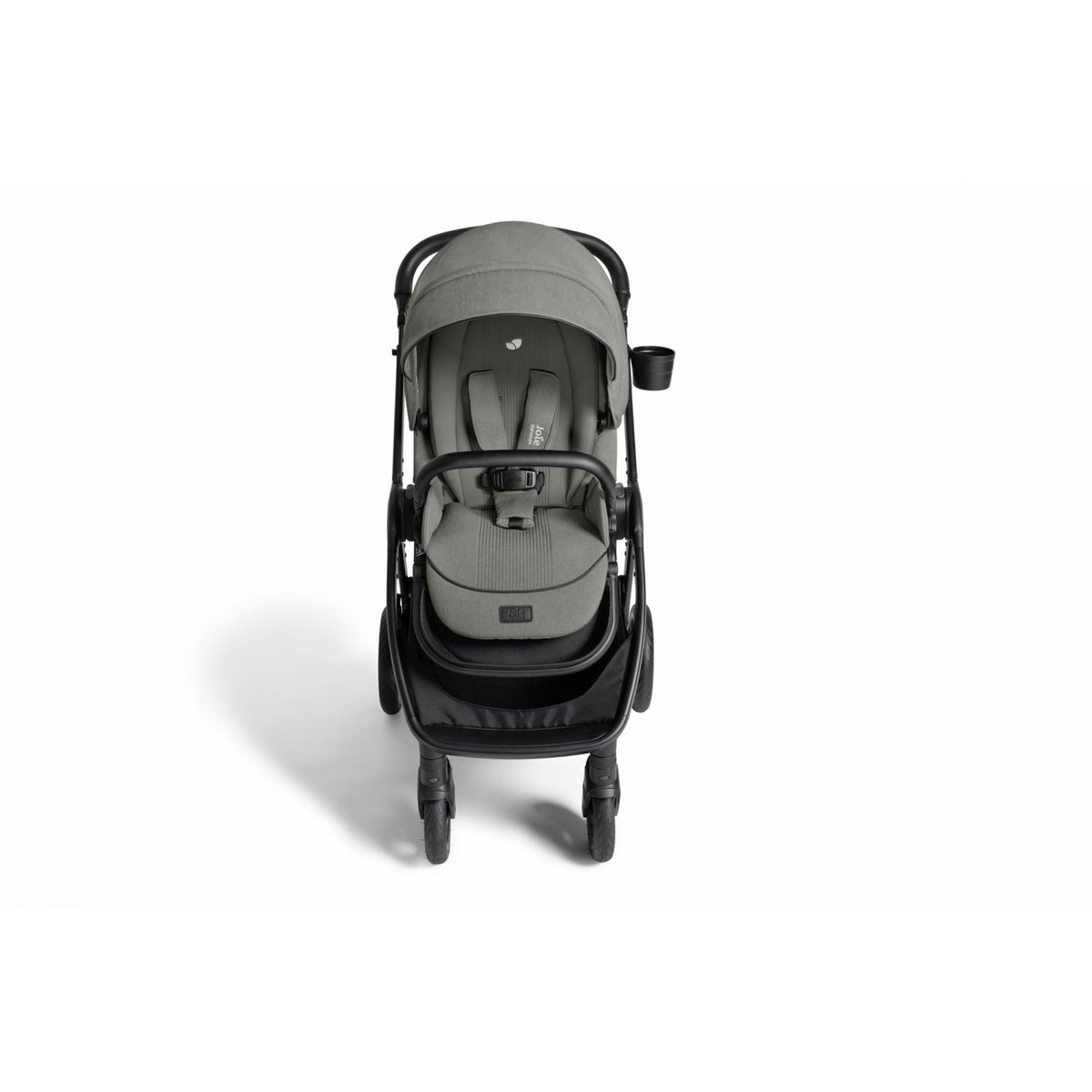 Poussette duo Finiti Signature Evergreen + siège auto Sprint Evergreen couleur unique, JOIE