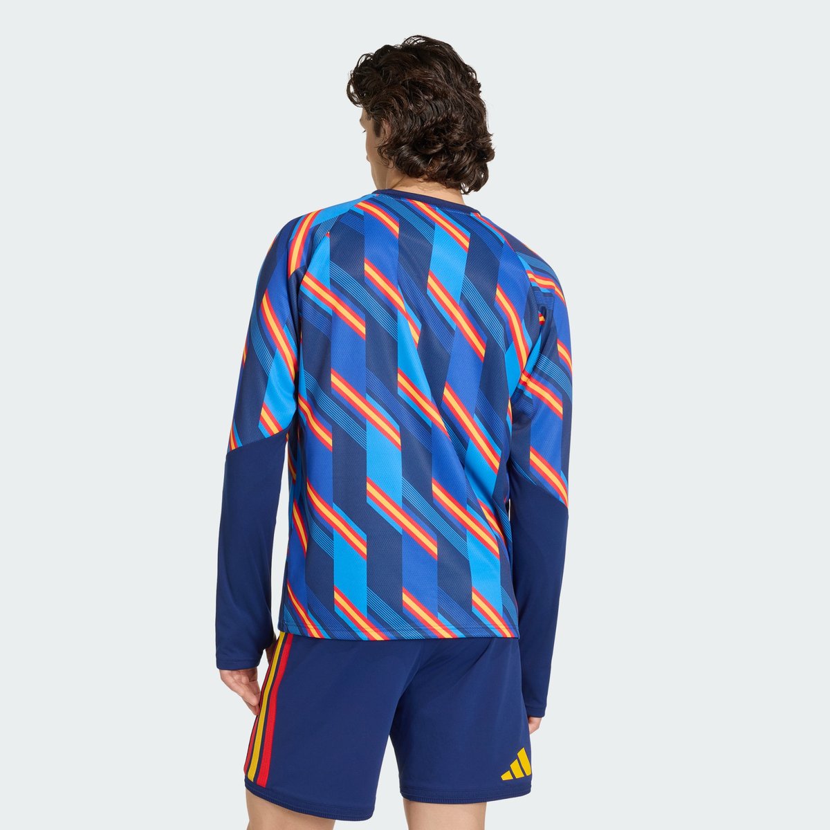 Haut D’échauffement Pré-Match Domicile Espagne 26 Haut D’échauffement Pré-Match Domicile Espagne 26 dark blue, adidas Performance