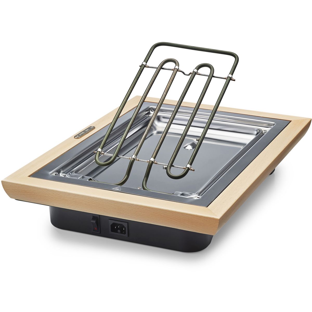 Pierre à cuire Grill' Pierre® Deluxe bois clair à poser, 37.3x23.4 cm bois clair, LAGRANGE