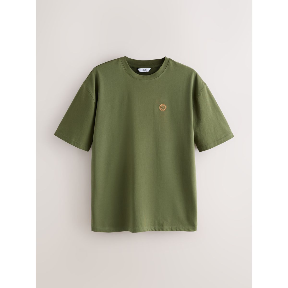 Pyjama imprimé à manches courtes, lot de 2 vert/orange, NEXT