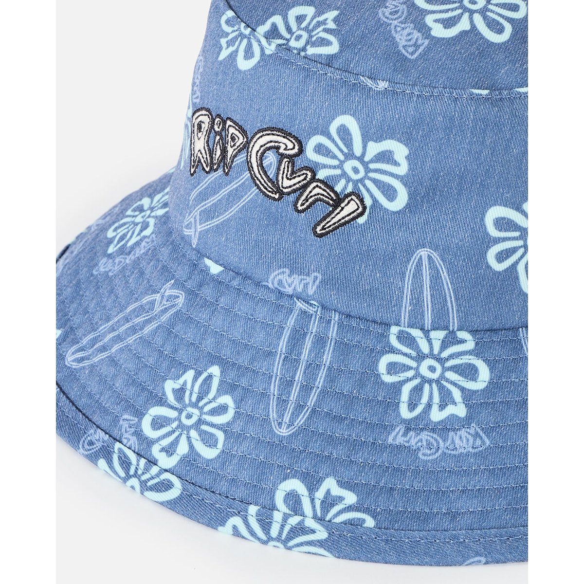 Casquette COMBO MID BRIM HAT - BOY denim délavé, RIP CURL