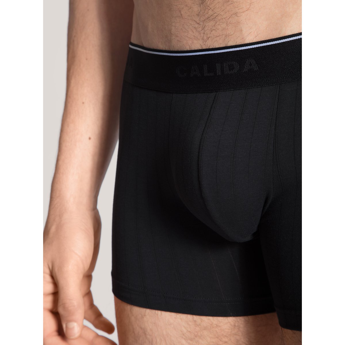 Boxer brief Coton PURE & STYLE noir, CALIDA