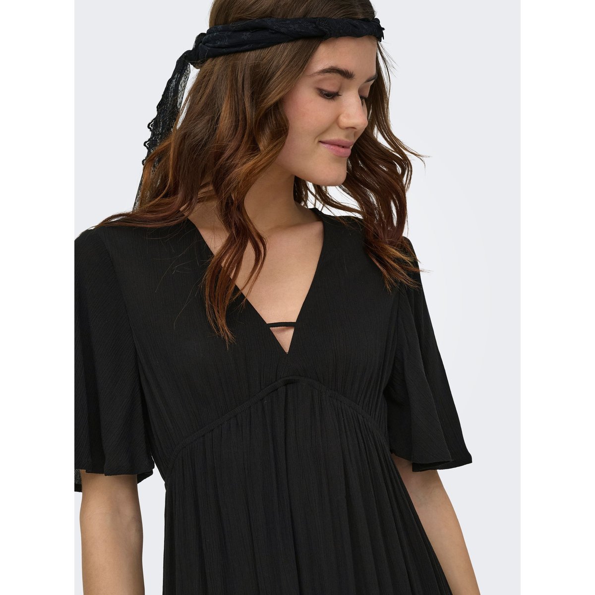 Robe noire - black, ONLY