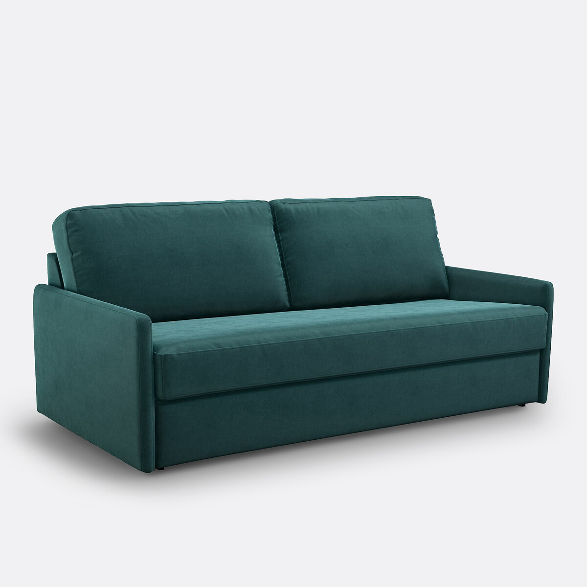 Canapé-lit en velours, 2, 3 ou 4 places, confort Bultex®, MARTA emeraude, LA REDOUTE INTERIEURS