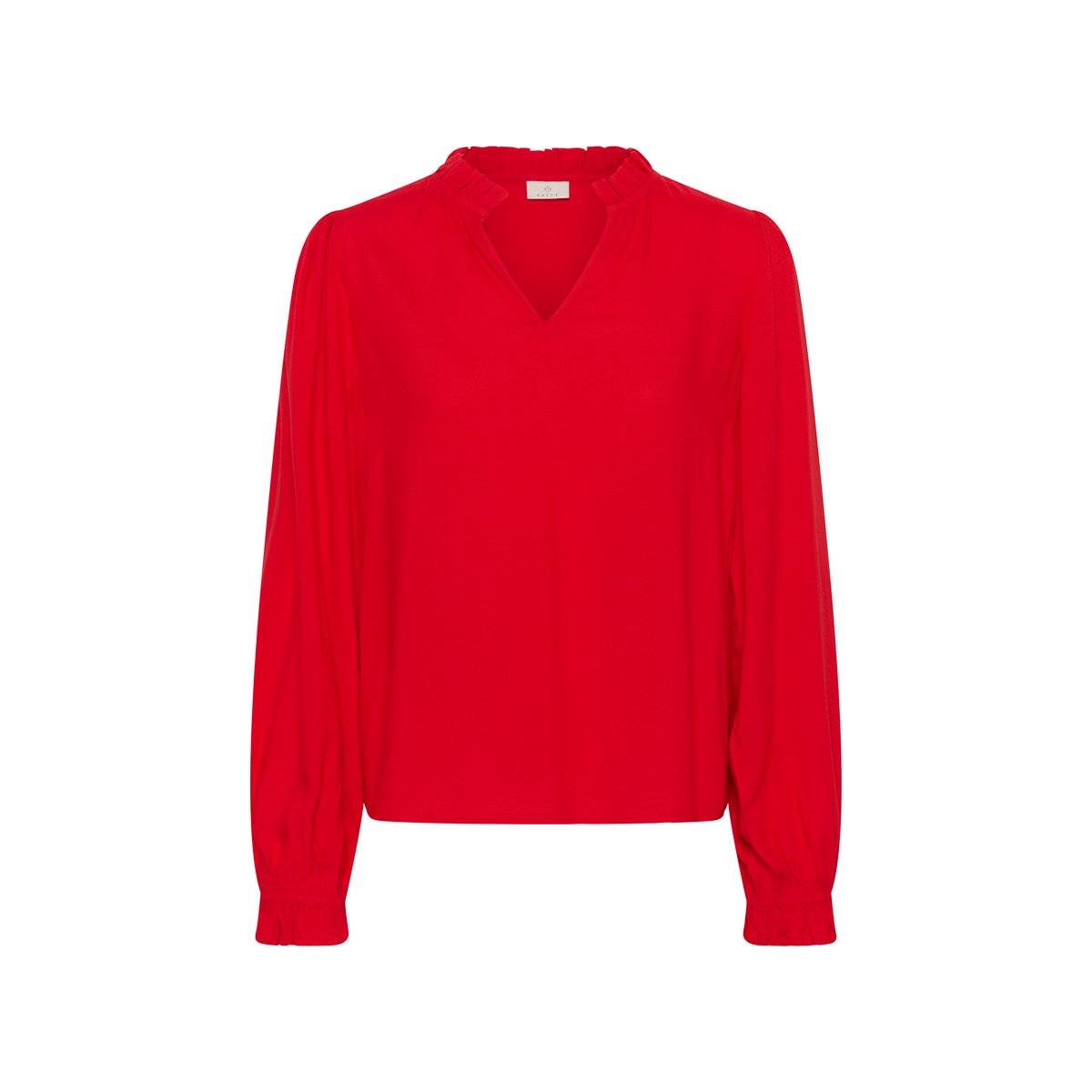 Blouse à manches longues rouge true red, KAFFE
