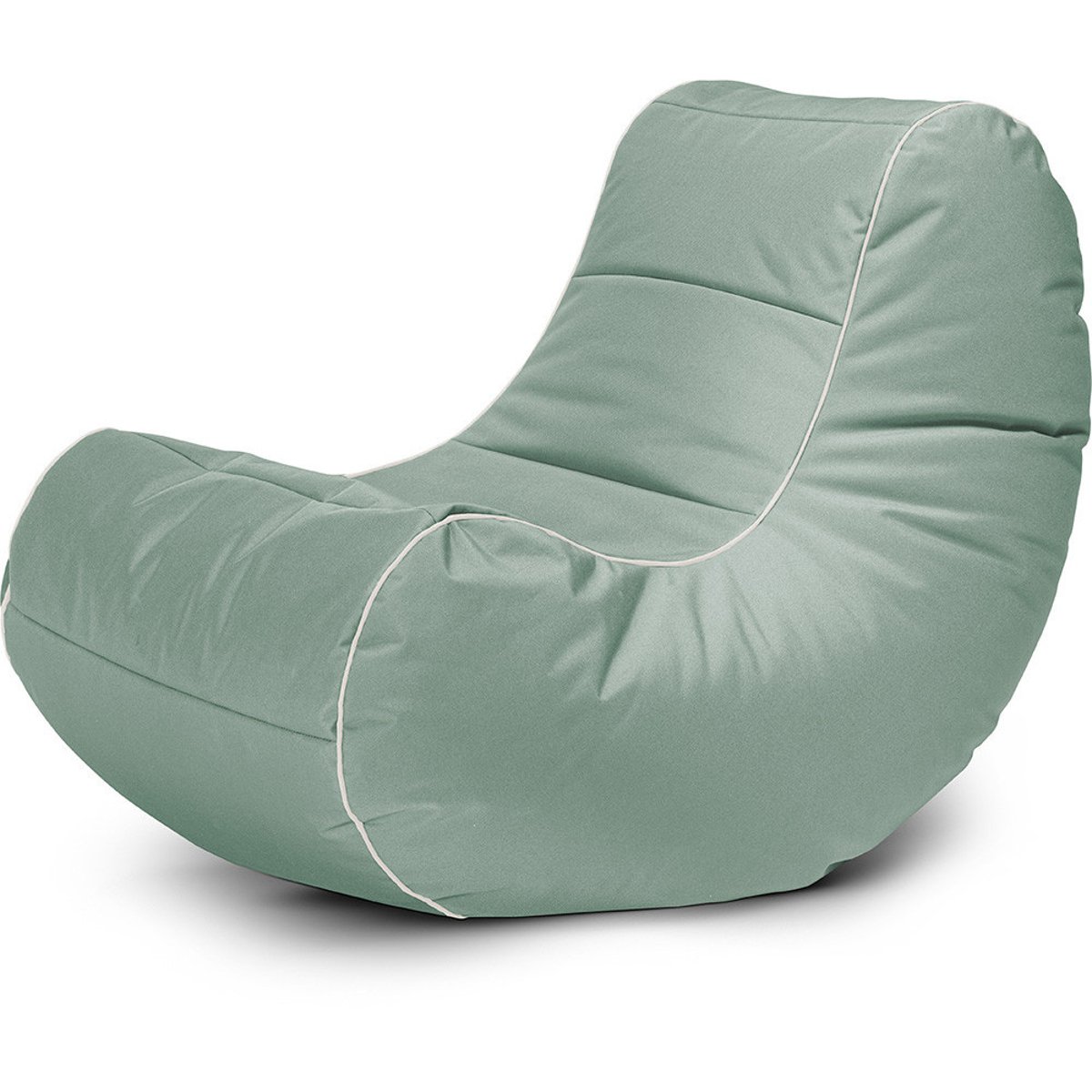 Pouf confort intérieur et extérieur SALSA SCUBA gris anthracite, MAGMA HEIMTEX