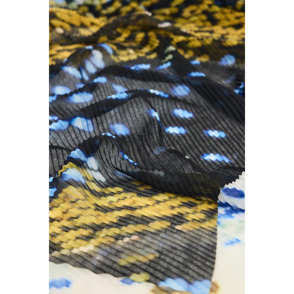 Foulard rectangulaire imprimé noir, DESIGUAL