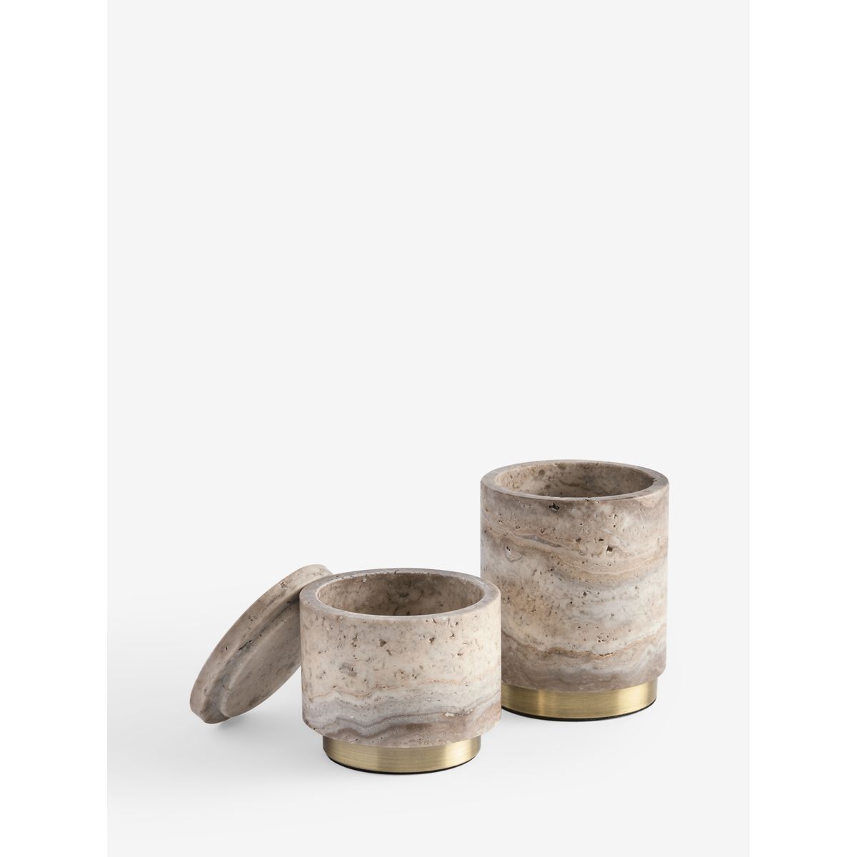 Pots de rangement empilables n. premium gris, NEXT
