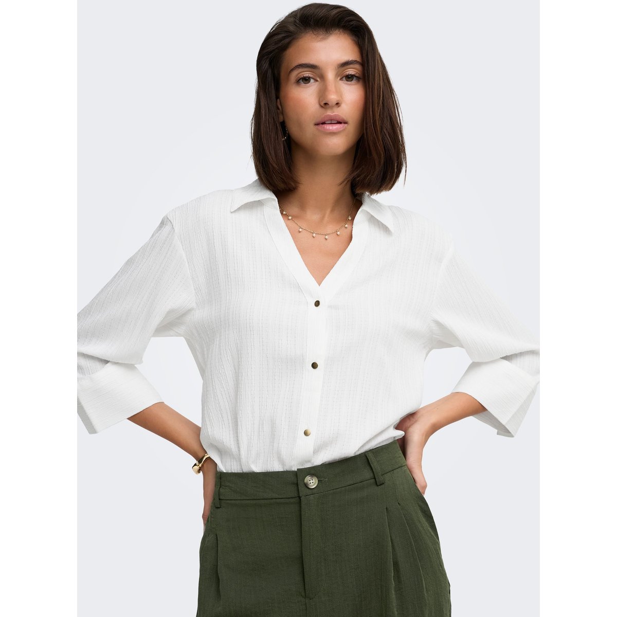 Chemise cloud dancer, JDY