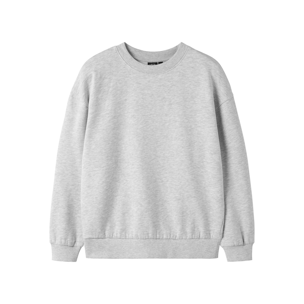 Sweat-Shirt gris - light grey melange1, NAME IT