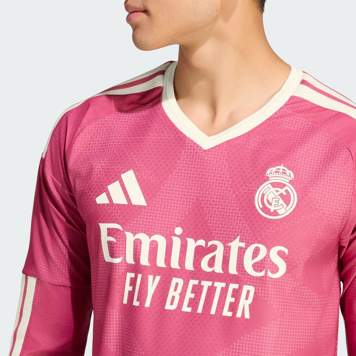 Maillot Manches Longues Third Real Madrid Authentique Maillot Manches Longues Third Real Madrid Authentique wild pink, adidas Performance