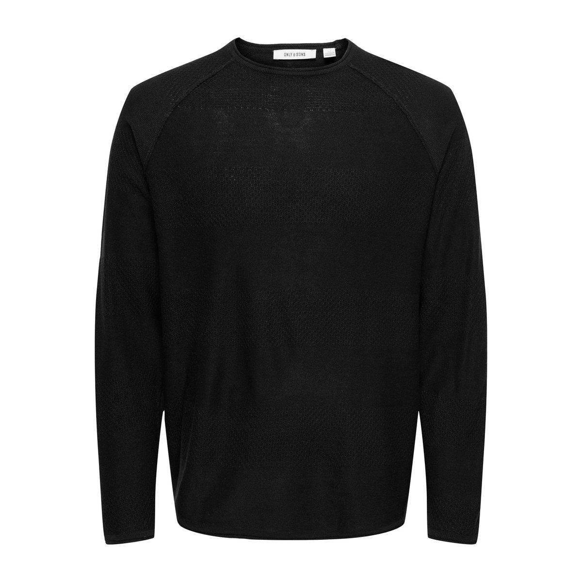 Pull En Maille black 1, ONLY & SONS