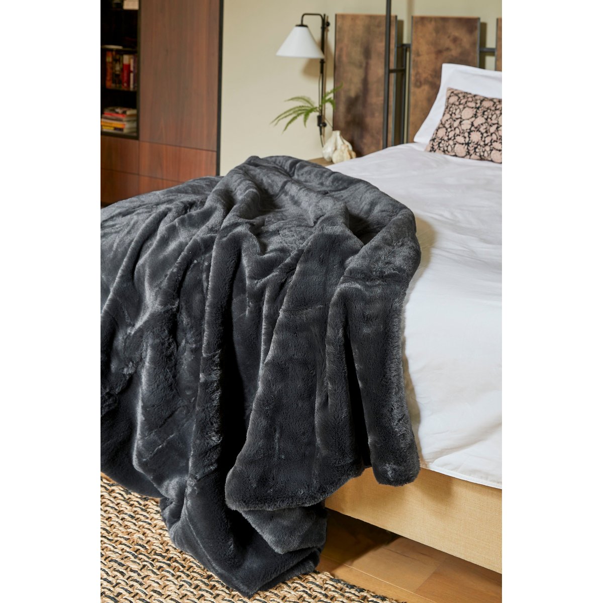 Plaid BRONTE noir, IN THE MOOD COLLECTION