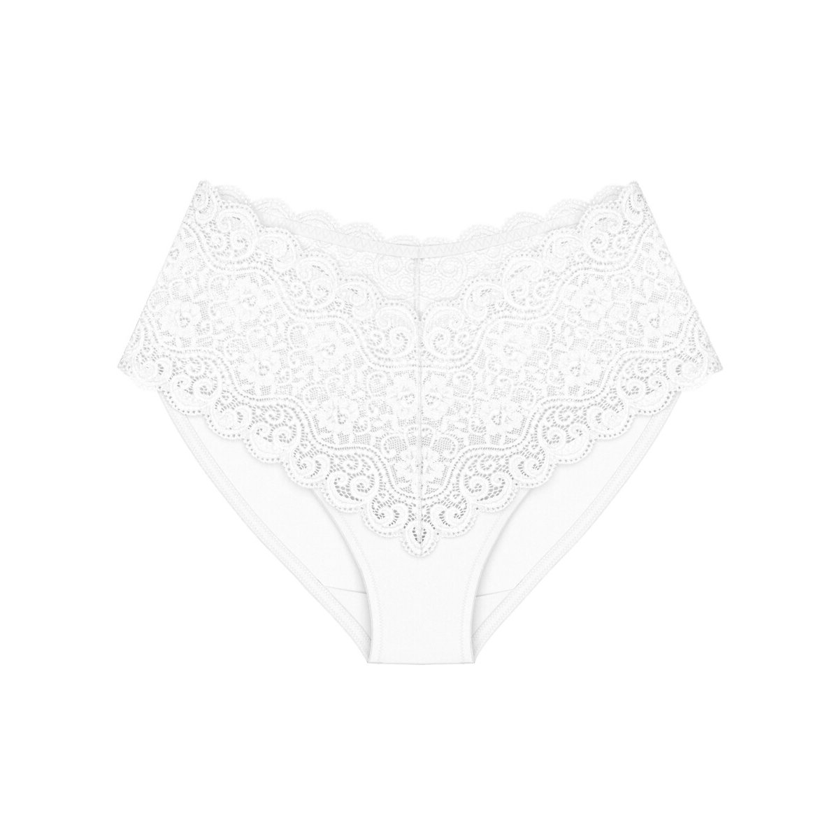 Maxi slip Amourette wit, TRIUMPH