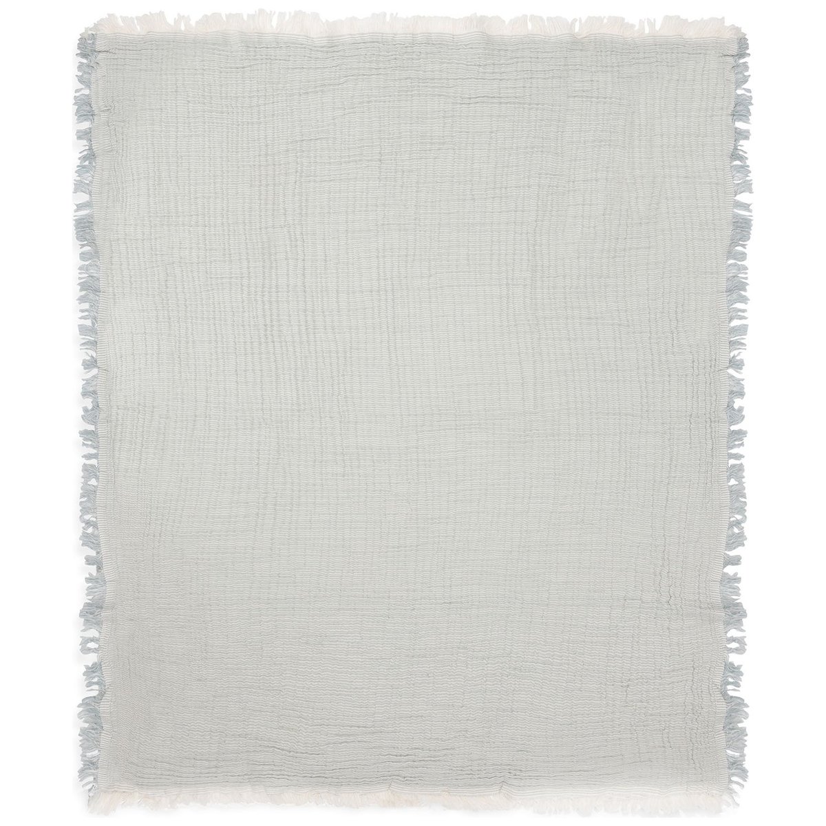 Couverture en gaze de coton vert d'eau, JOLLEIN