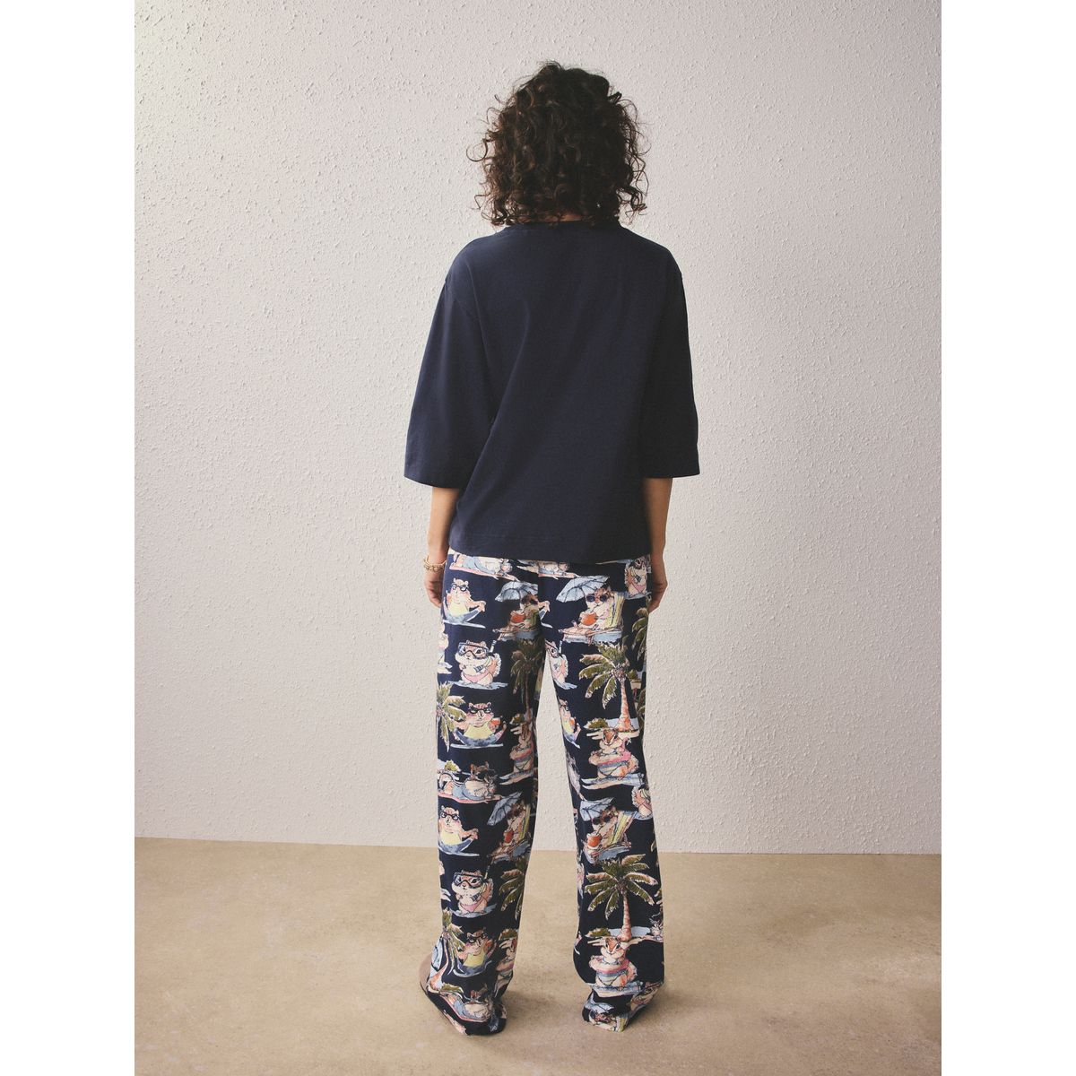 Pyjama manches courtes tamia de la marine, NEXT