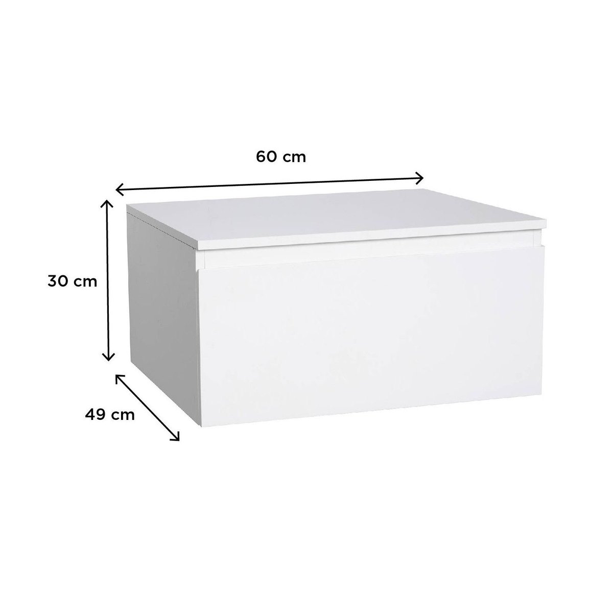 Caisson tiroir /Module de rangement WILL blanc, MOB IN