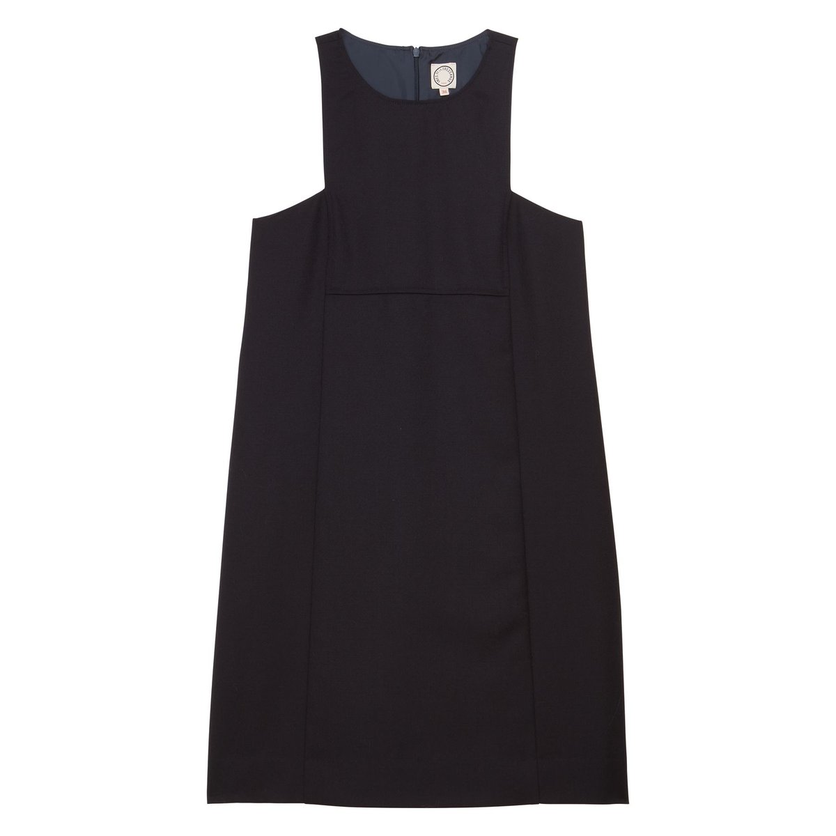 Robe Polly en laine bleu, INES DE LA FRESSANGE PARIS