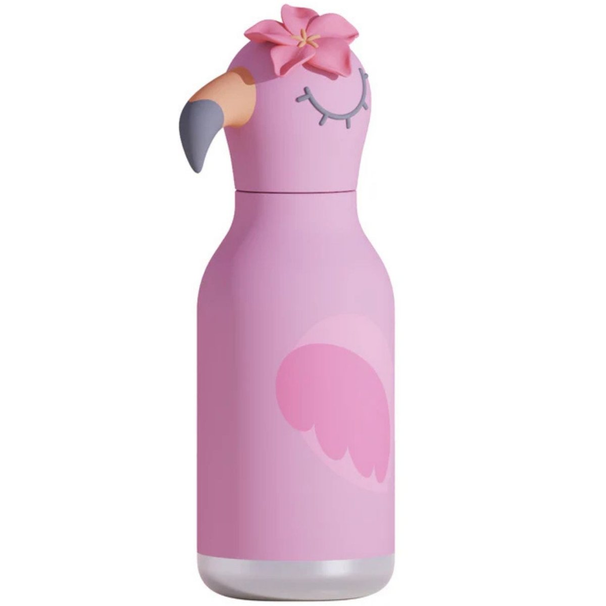 Gourde isotherme Bestie rose, corail, gris, ASOBU