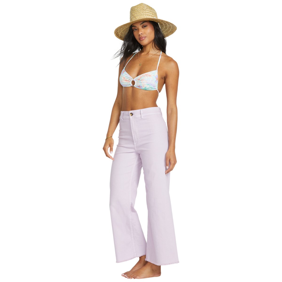 Pantalon à taille fixe FREE FALL violet amethyst smoke, BILLABONG