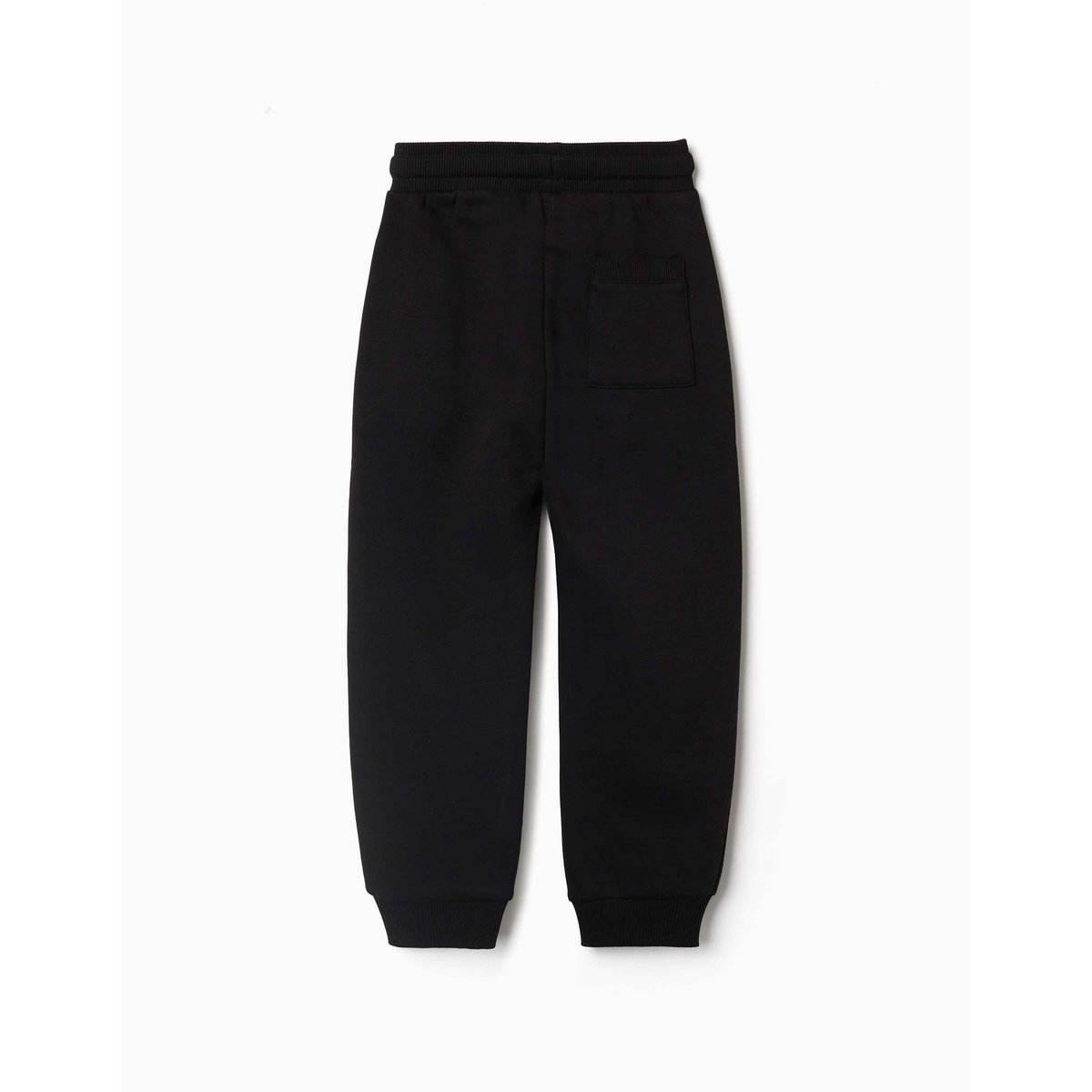 Pantalon de jogging en molleton avec cordon de serrage et poches noir, ZIPPY