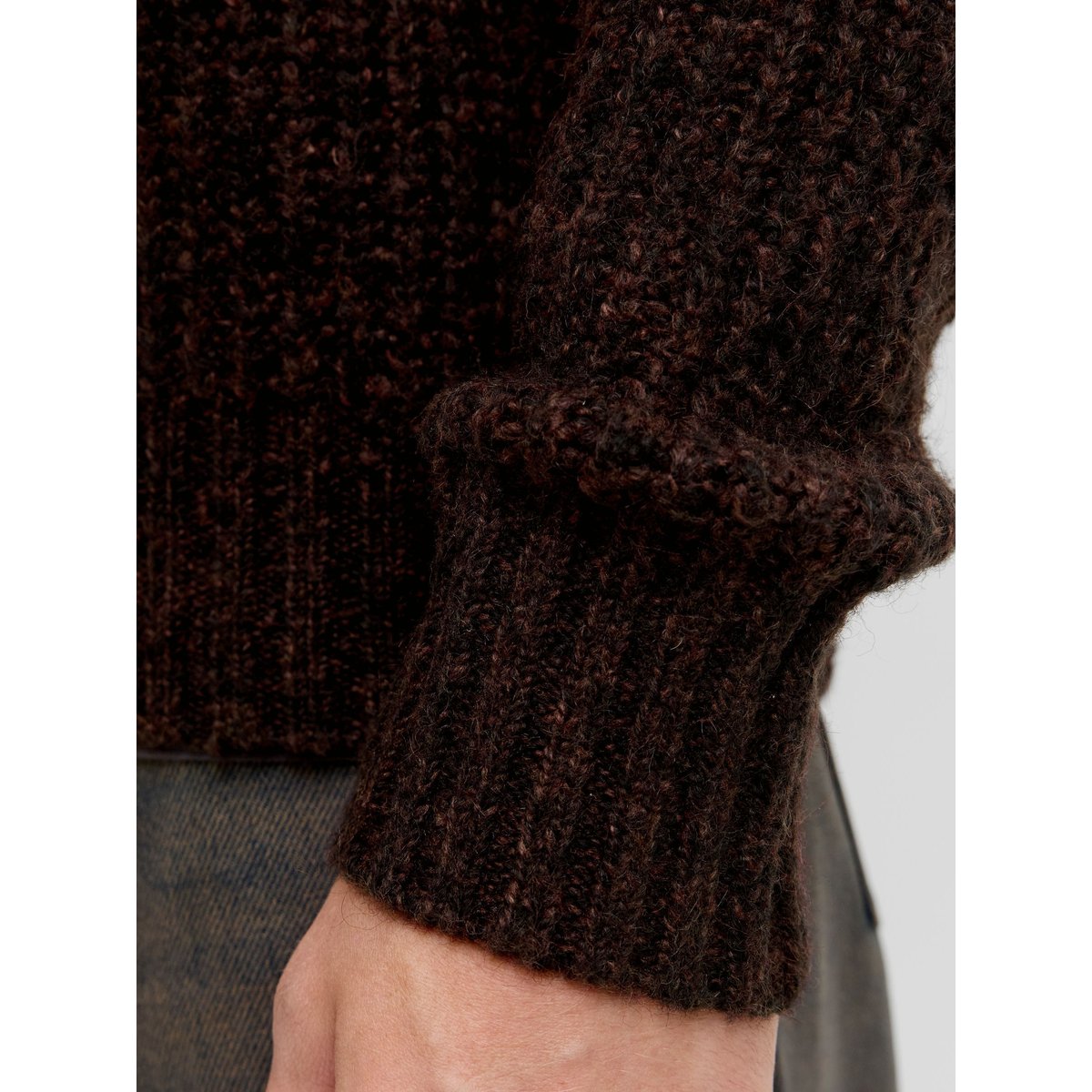 Pull En Maille deep mahogany, JACK & JONES