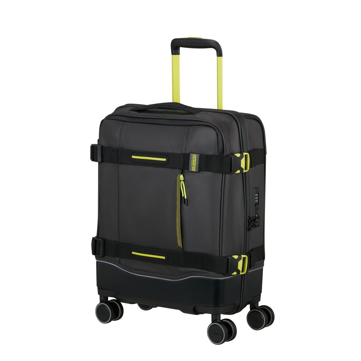 Urban track valise 4 roues taille S black/lime, AMERICAN TOURISTER