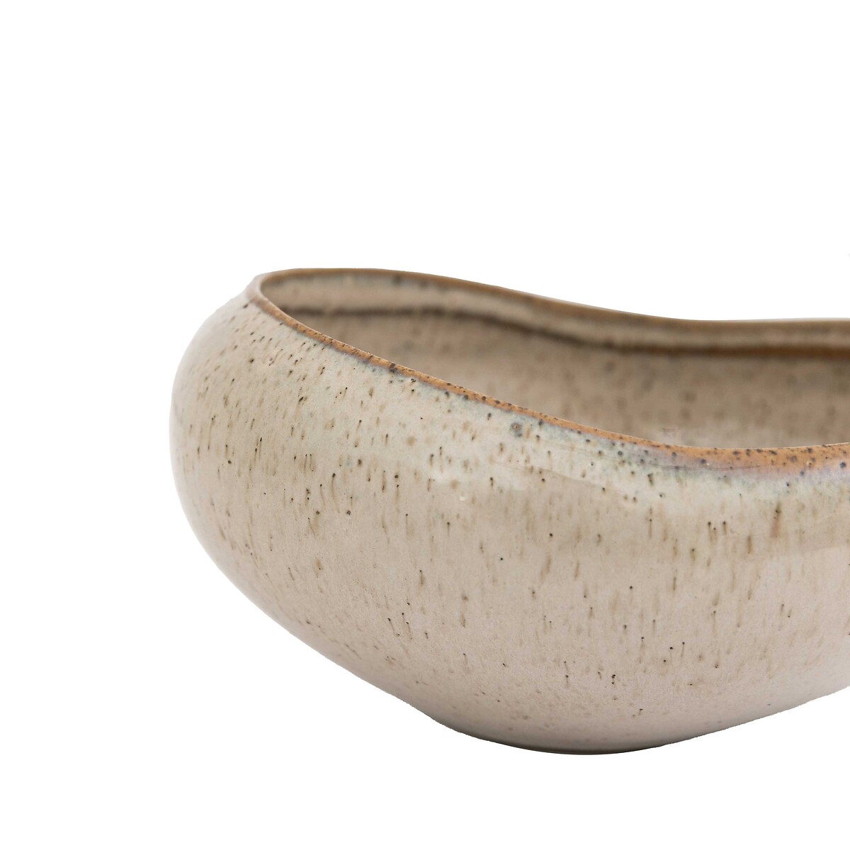 Set of 4 Pebble Glaze Bowls oatmeal, ÉDITÉ