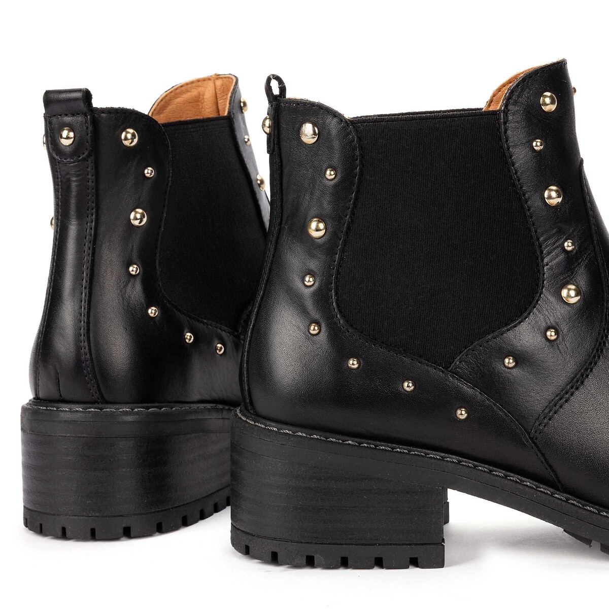 Lederstiefeletten Medina schwarz, PIKOLINOS