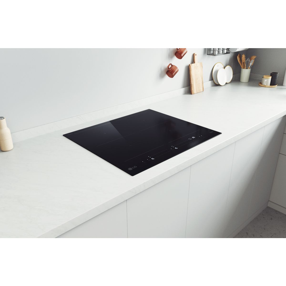 Plaque induction CBIZ2432B SmartInduction couleur unique, LG
