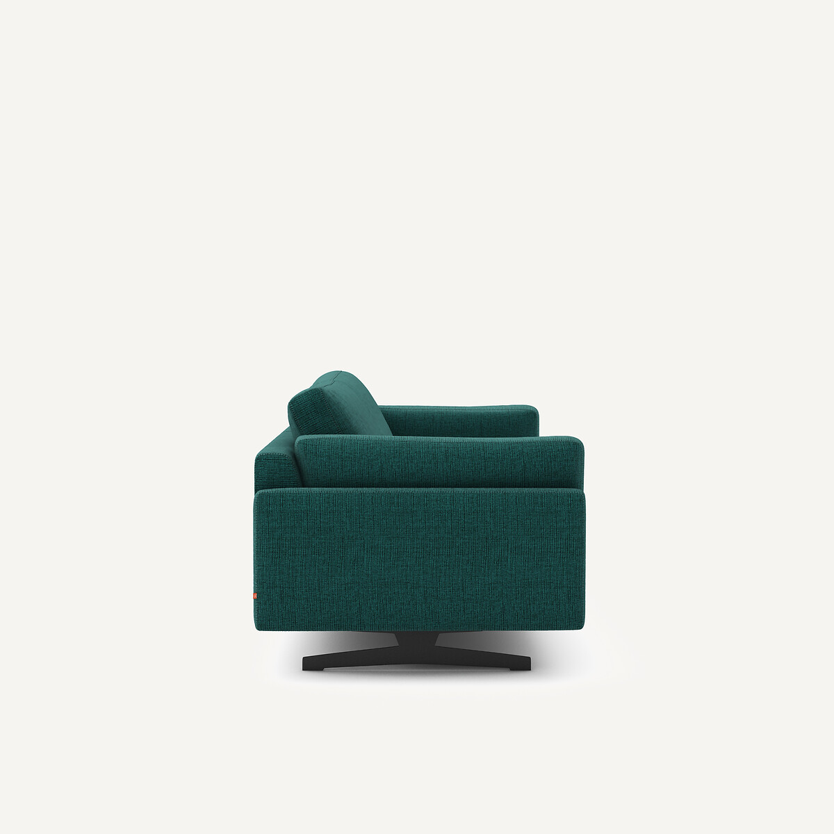 2-Sitzer-Sofa aus meliertem Stoff, CÉSAR dunkelgrün, AM.PM