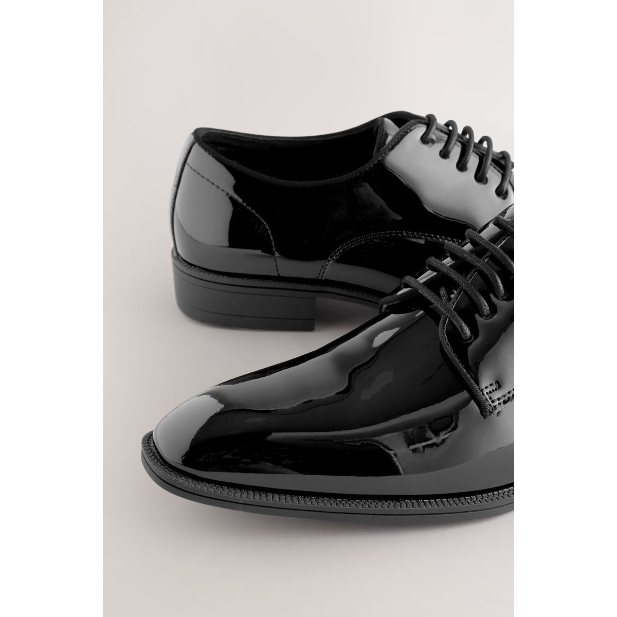 Derbys vernies noir, NEXT
