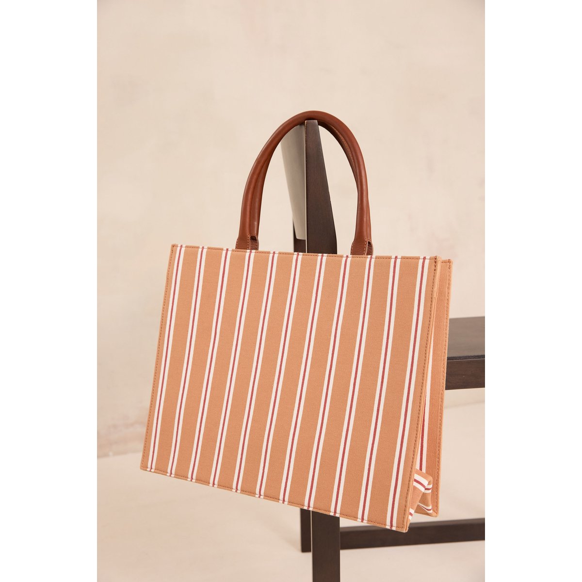 Sac cabas rayé en coton MATT autres, Maison 123