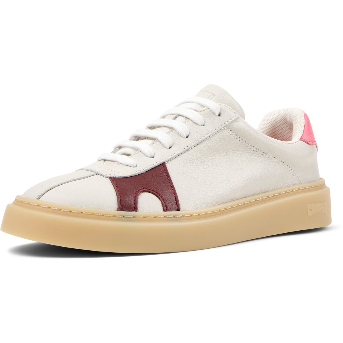 Baskets Runner Twentyfive Twins Smooth Leather blanc naturel 1, CAMPER