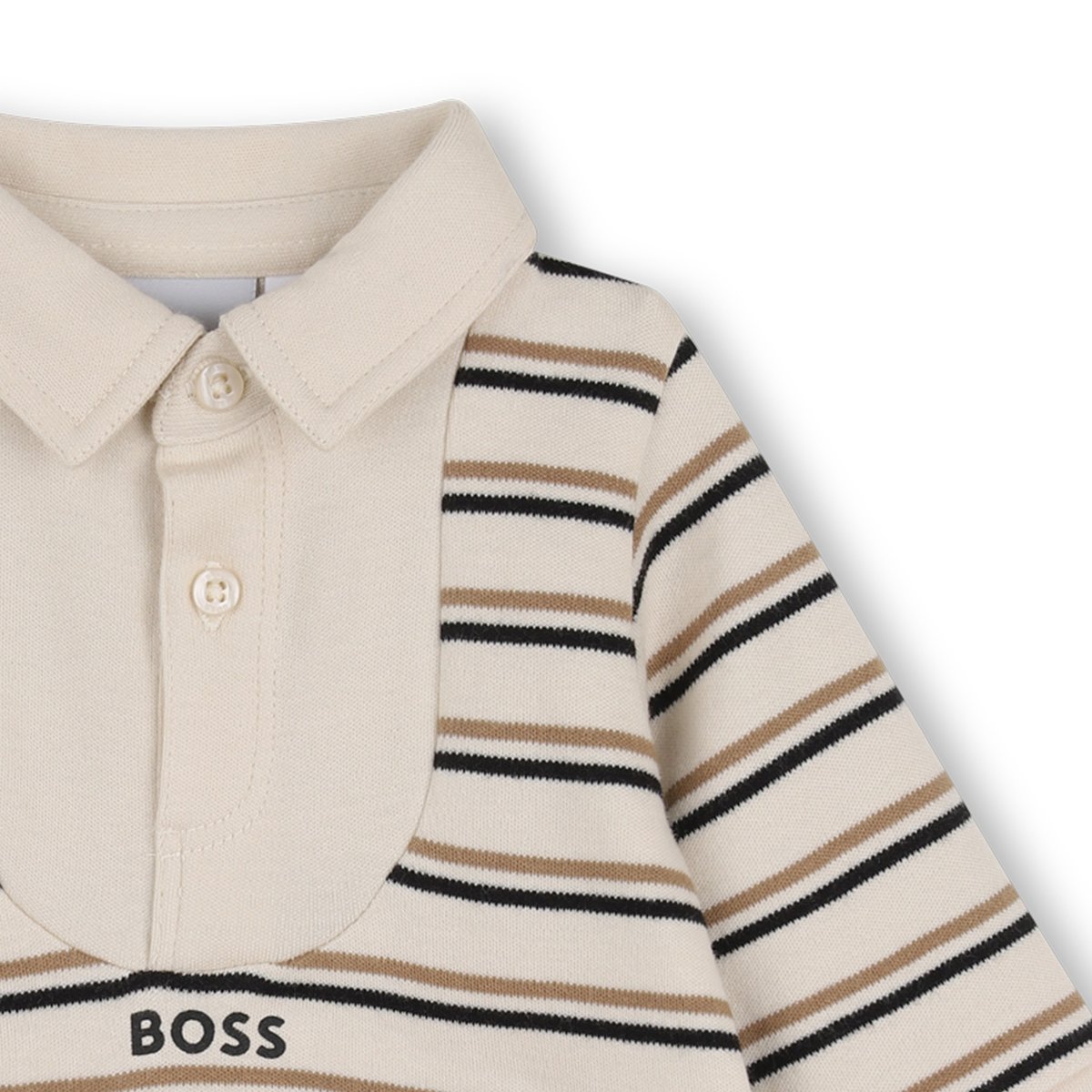 Combinaison manches longues new beige, BOSS KIDSWEAR