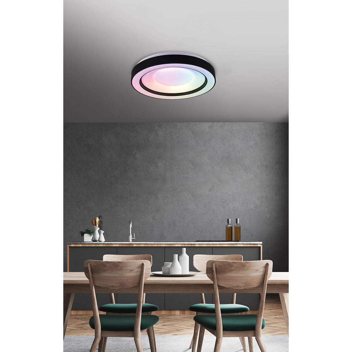 Candeeiro de teto Arco, TRIO Lighting preto , TRIO LIGHTING